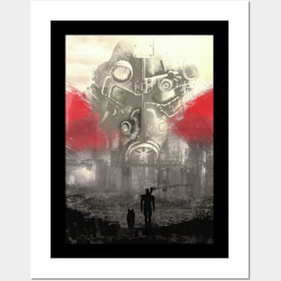 Fallout 4 Power Armor Video Gaming Art Posters and Art